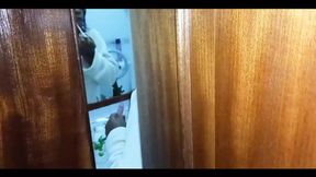 Dr Pussy2 - I Stole Into the Bathroom and Fucked My Hot Angolan Sister-in-law Who Sucks with Red Lipstick