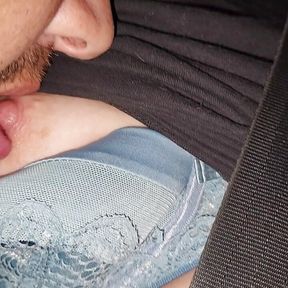 Random cumslut sucking my cock after a night out