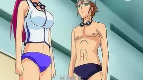 Swim Coach Seduces Busty Student in Steamy Hentai Pool Encounter