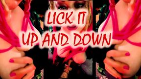 Dildo Sucking Instructions Has a Big Tasty Cock and You Are Going to Suck It Enhanced