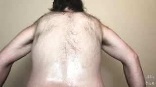 Eat & Idolize my Sweat-Soaked Unshaved back Jerk Off Instructions