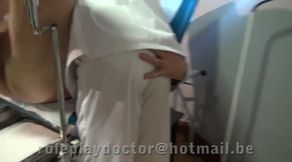 Fetish Patient In Glossy Nylon Rain Wear