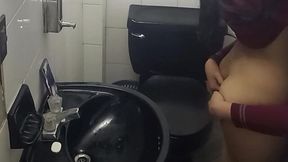 Caught on Camera: Student Gets Banged in Institute Bathroom!