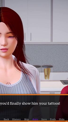 Captivating moment from "My New Household - (PT 92) - NC"