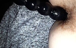 Closeup prostate milking