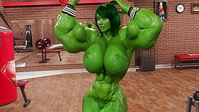 Extreme Muscle Domme Goddess