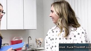 Busty Patient Gets Fertility Test In The Doctors Office 4