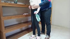 sexo intenso con asistenta del hogar