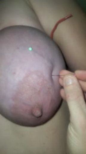 Ballbusting and tit torture