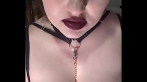 Ahegao begging for cum on my face and tits