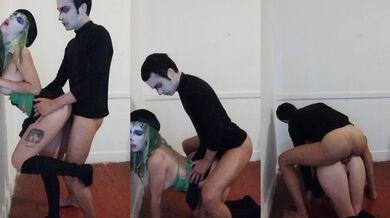 Amateur couple having sex