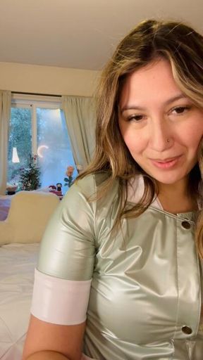 5 min Goddess Nurse Luna discovers you have been very naughty and haven’t followed through on your daily tasks from her! So she pegs you with her...