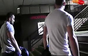 Allen king takes angel lobos big cock in public with passers-by watching