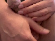 [Japanese married man in his 30s] I was aiming for 3 consecutive ejaculations, but the third one...