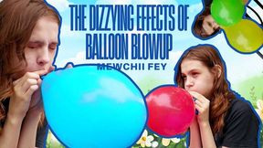 4K Mewchii Fey - The Dizzying Effects of Balloon Blowup