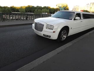 A beautiful Russian gets fucked in a limo and in anal during her casting to be recruited