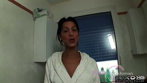 Big Tits Shemale Babe`s Wild Ride: Filling Asshole with Giant Cock & Cums All Over His Face!