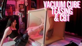 Vacuum Cube Teasing and CBT