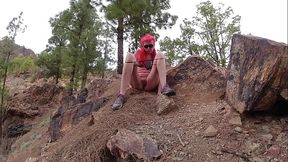 Pissing on the street!