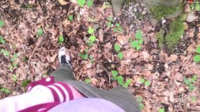Outdoor fuck after jogging