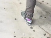 Big size 10.5 breaking in new narrow shoes