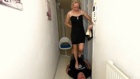 Danielle Trampling Bare Foot & Heels 17