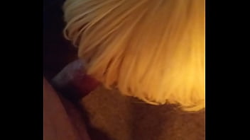 Gina Gurl on her knees