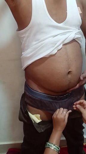 Desi aunty showing front boobs and my wife   Clip 3