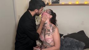 rebekah rose submissive tattooed woman cries with pleasure as she receives hardcore sex!