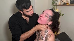 rebekah rose submissive tattooed woman cries with pleasure as she receives hardcore sex!
