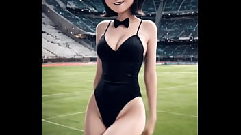 Mavis do Hotel Transilv&acirc_nia vestida de coelhinha