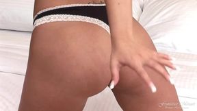 BLACK ANGELIKA DP pussy anal casting
