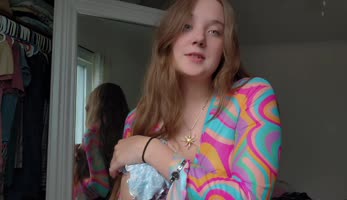 Sableheart7249 - Sableheart's Sensual Strip Tease: Transparent Try-On Haul Unveils Her Natural Beauty