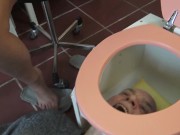foot torture extreme for grandpa sub