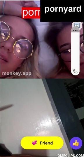 Amateur Reaction Webcam Teen