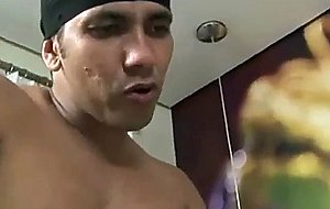 Tight blonde sweet tranny sucking cock