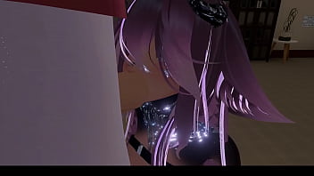 My Girl Giving Me Some Attention In VRChat