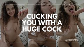Cucking you with a huge cock - 1080 Full HD Version