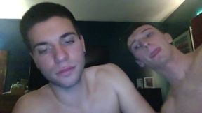 Twinks Do Blowjob and Some Rimming