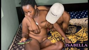 isabella tries out her stepbro