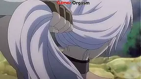 Horny Anime Chick Gets Magical Haircut Fetish Orgasm In The Forest