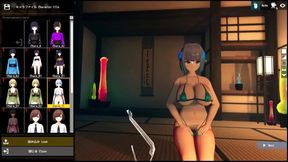 [Gameplay] Kadobu [ weird hentai game Pornplay ] Ep.1 half train half girl waifu w...