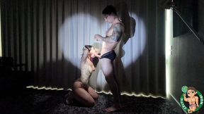 BTS Alexa Chains Celebrates New Lingerie Contract with Rough Hotel Suck &amp; Fuck!!!