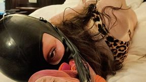 Julia sniff shoes bondage