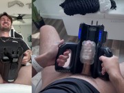 Trying out my XSpaceCup Auto-Stroker for the first time.