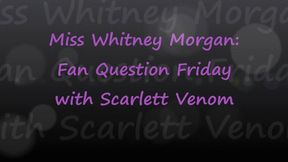 Fan Question Friday with Scarlett Venom - wmv