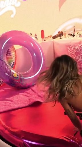 Jaw-dropping moment from &quot;Shocking video: Famous Brazilian model caught kissing her best friend during a make-out session!&quot;