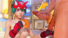 Kitsune Tempts You into Wild 3D Hentai Pleasures Tonight