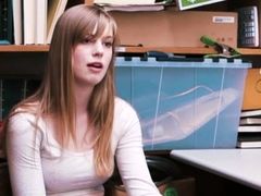 Prodigious minx Dolly Leigh gets drilled through