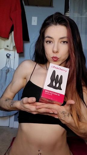 TRYING ANAL TRAINERS